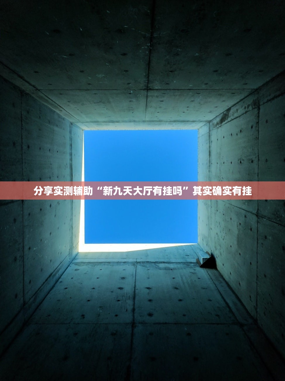 分享实测辅助“新九天大厅有挂吗”其实确实有挂